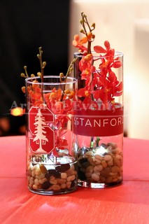 Branded Floral Centerpieces